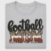 Football Mom Leopard Print DTF Transfer