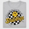 Retro Bulldogs Checkered DTF Transfer