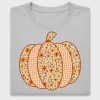 Floral Fall Pumpkin DTF Transfer