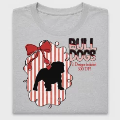 Bulldog DTF Transfer Design