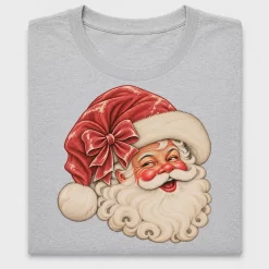 Vintage Santa Face DTF Transfer