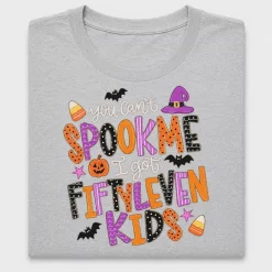 You Can't Spook Me Halloween Kids DTF Transfer