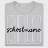 Custom School Name Mascot DTF Transfer