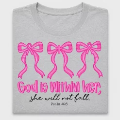 God is Within Her DTF Transfer