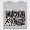Distressed Match Day Wrestling DTF Transfer