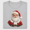 Santa Claus Face DTF Transfer