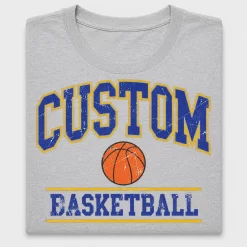 Retro Custom Basketball DTF Transfer