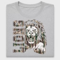 Camo Lion DTF Transfer