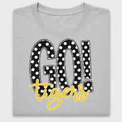 Go Tigers DTF Transfer Design