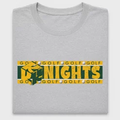 Distressed Knights School Mascot DTF Transfer