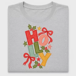 Holly Ho Ho Christmas DTF Transfer