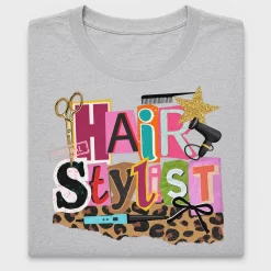 Hairstylist DTF Transfer Design
