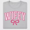 Wifey Pink Bow DTF Transfer
