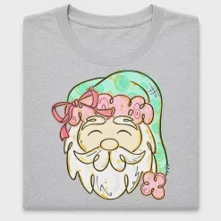 Whimsical Santa DTF Transfer Christmas Design