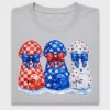 Patriotic Doodle Dog DTF Transfer